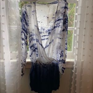 Tie dye romper